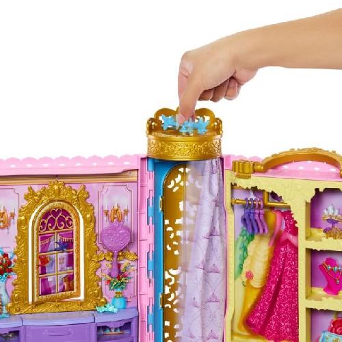 Poupee Princesses Disney-Pretes pour le bal-Coffret dressing HXC20