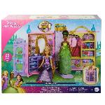 Poupee Princesses Disney-Pretes pour le bal-Coffret dressing HXC20