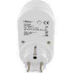 Variateur Prise dimmer - CHACON - 54041 - Blanc - 200W - Compatible LED et incandescentes