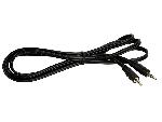 Cables Jack Prise Jack 3 broches 3.5 mm -m- > 3.5 mm -m- 150 cm