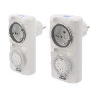 Prise Programmable - Programmateur Pour Prise Programmateur de temps 30min-24h IP44 - 230VAC-16A - archives Prise Programmable - Programmateur Pour Prise Programmateur de temps 30min-24h IP44 - 230VAC-16A - archives