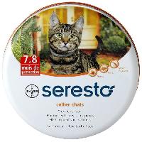 Produit De Soin - Hygiene SERESTO Chat Collier Anti-Puces et Anti-Tiques - Protection 7a 8 mois