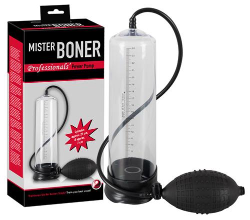 Masturbateurs Professionals Pompe de penis - Noir - Taille- 25cm