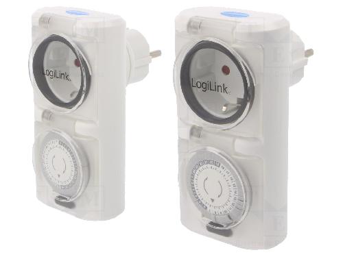 Prise Programmable - Programmateur Pour Prise Programmateur de temps 30min-24h IP44 - 230VAC-16A - archives