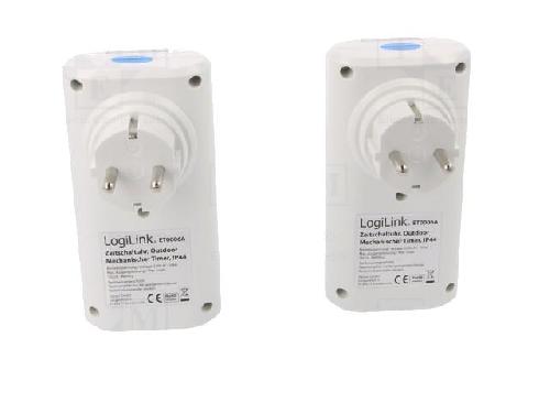 Prise Programmable - Programmateur Pour Prise Programmateur de temps 30min-24h IP44 - 230VAC-16A - archives