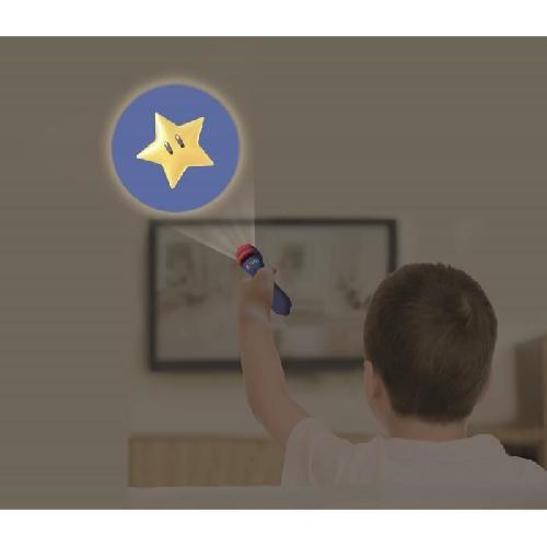 Accessoire De Jeu Multimedia Enfant Projecteur a histoires et lampe torche Super Mario - LEXIBOOK - Mixte - Bleu - 3 ans et plus