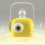 Accessoire De Jeu Multimedia Enfant Projecteur d'histoire - CGV - ZzzMoon 1.5 Jaune. Batterie integree. Sans lumiere bleue. Mode veilleuse