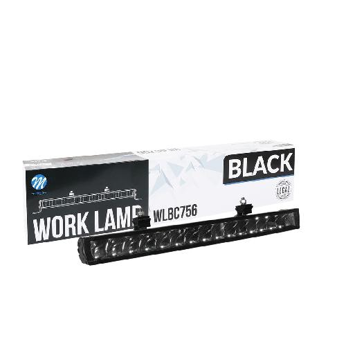 Phares - Feux - Repetiteur Lateral - Clignotants - Centrale Clignotante -  Bloc Feu Arriere - Optique De Phare - Eclairage De Pl Projecteur Longue Portee Led Cree - 105W 12-48V Noir 535X46X67Mm