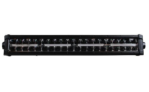 Phares - Feux - Repetiteur Lateral - Clignotants - Centrale Clignotante -  Bloc Feu Arriere - Optique De Phare - Eclairage De Pl Projecteur Longue Portee Led Cree - Double Rangee - 30W 10-32V Noir 559X84X75Mm