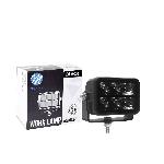 Phares - Feux - Repetiteur Lateral - Clignotants - Centrale Clignotante -  Bloc Feu Arriere - Optique De Phare - Eclairage De Pl Projecteur Longue Portee Led Cree - Double Rangee - 30W 10-32V Noir 85X62X74Mm