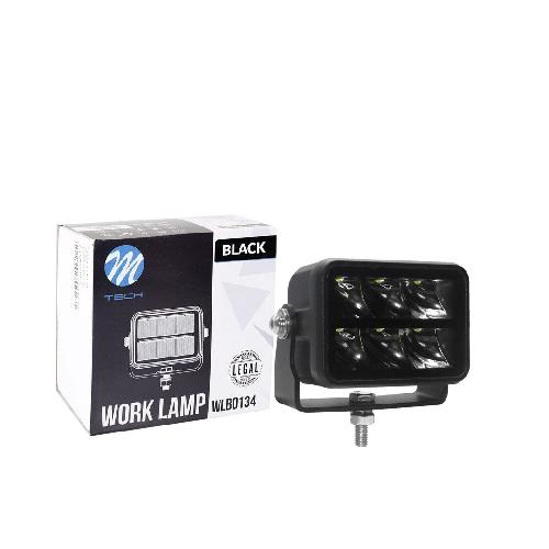 Phares - Feux - Repetiteur Lateral - Clignotants - Centrale Clignotante -  Bloc Feu Arriere - Optique De Phare - Eclairage De Pl Projecteur Longue Portee Led Cree - Double Rangee - 30W 10-32V Noir 85X62X74Mm