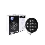 Phares - Feux - Repetiteur Lateral - Clignotants - Centrale Clignotante -  Bloc Feu Arriere - Optique De Phare - Eclairage De Pl Projecteur Longue Portee Led Cree Rond - 72W 12-32V Noir 230Mm