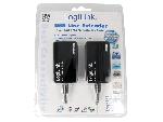 Cable - Connectique Pour Peripherique Prolongateur de ligne USB via un cable reseau Cat 5-5e-6 - Noir