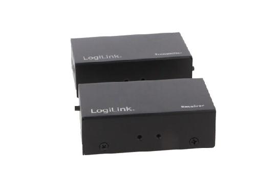 Cable - Connectique Pour Peripherique Prolongateur HDMI femelle HDCP RJ45 femelle Cat.6.7.8 noir 60m