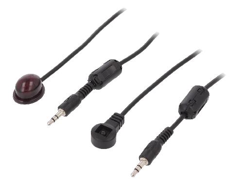 Cable - Connectique Pour Peripherique Prolongateur HDMI femelle x3 HDCP 1.2a RJ45 femelle x2 Cat.6.6a noir