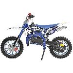 Moto PRORIDER USA - Mini moto dirt - 50 cc - 2 temps - Enfant - Bleu