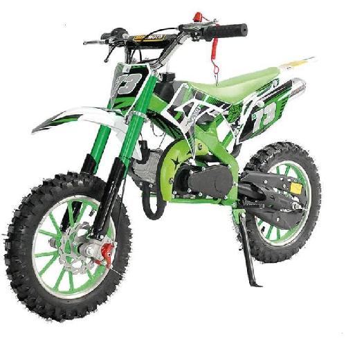 Moto PRORIDER USA - Mini moto dirt - 50 cc - 2 temps - Enfant - Vert