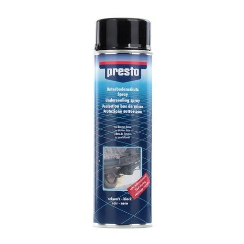 Degoudronants decontaminants Protections Protection bas de caisse PRESTO 500ml noir