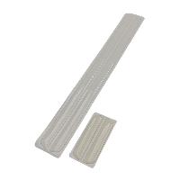 Protections Carrosserie Bandes Protege Carrosserie Transparentes 2X30Cm + 2X7Cm Amio