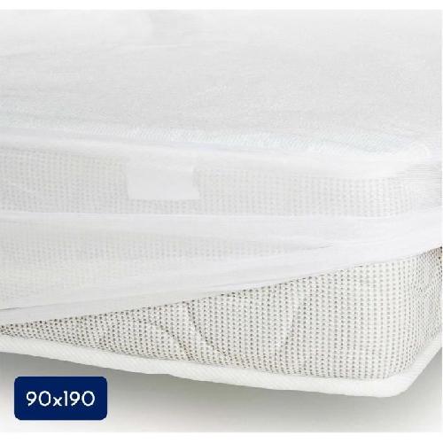 Protection Matelas - Alese Protege-matelas - 90 x 190 cm x 25 xm - 100% Coton - 170 G/M2 - LOVELY HOME