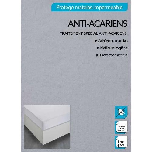 Protection Matelas - Alese Protege matelas imperméable TODAY - 140x190 cm - Anti acariens