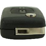 Boitier - Coque De Cle - Telecommande PSA378CP - Coque compatible Peugeot Citroen 3 boutons
