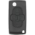 PSA408C - Coque de cle compatible Peugeot-Citroen 4 boutons