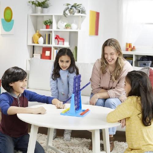 Jeu De Societe - Jeu De Plateau Puissance 4 Spin avec grille tournante. jeu de sociéré. pour 2 joueurs. pour enfants a partir de 8 ans