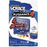 Jeu De Societe - Jeu De Plateau Puissance 4 Voyage. jeu de société de voyage pour 2 joueurs. jeu de voyage. Des  6 ans. Hasbro Gaming