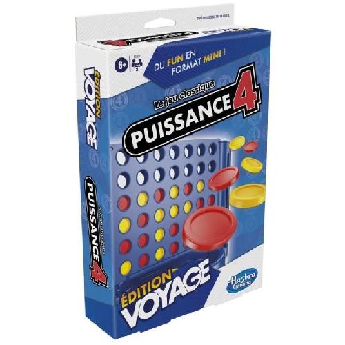 Jeu De Societe - Jeu De Plateau Puissance 4 Voyage. jeu de société de voyage pour 2 joueurs. jeu de voyage. Des  6 ans. Hasbro Gaming