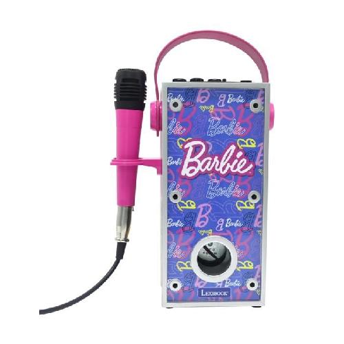Enceinte - Haut-parleur Nomade - Portable - Mobile - Bluetooth Puissante enceinte Bluetooth lumineuse Barbie avec micro