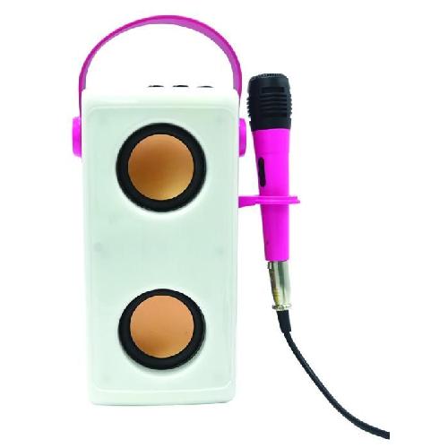 Enceinte - Haut-parleur Nomade - Portable - Mobile - Bluetooth Puissante enceinte Bluetooth lumineuse Barbie avec micro