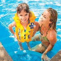 Pull - Gilet INTEX Gilet d'apprentissage de natation / sauvetage enfant Pool School - 58660NP