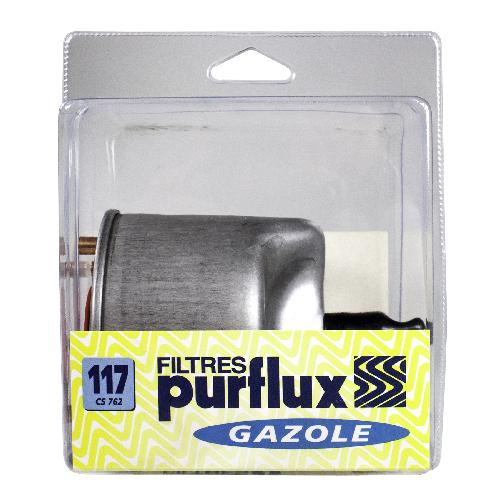 Filtre A Carburant PURFLUX filtre Gazole No117 CS762