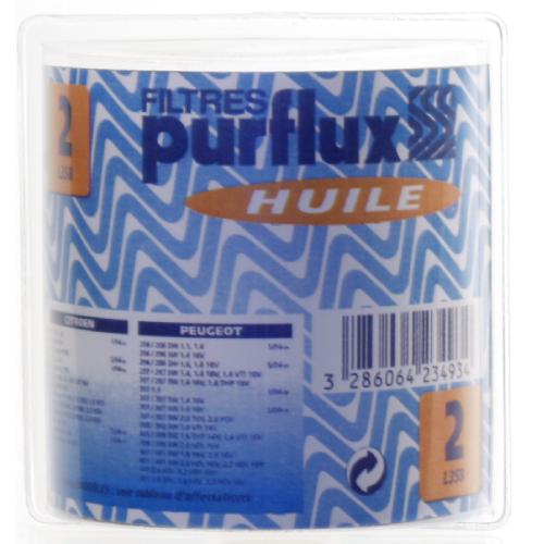 Filtre A Huile PURFLUX filtre Huile No 2 L358A-Y