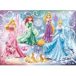 Puzzle 100 pieces - Princesses étincelantes - Disney Princesses - Trieurs de pieces - Nathan