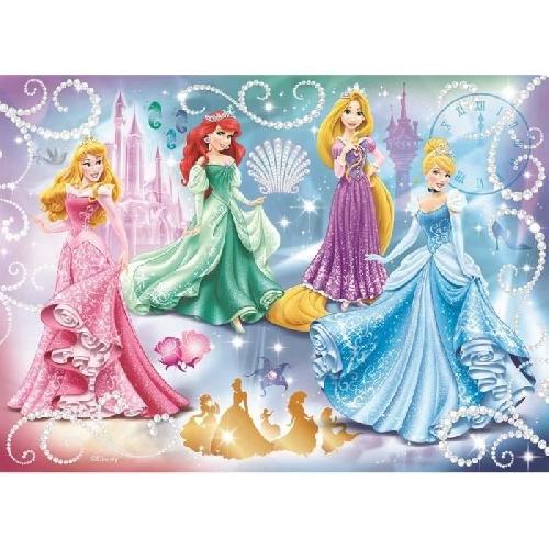 Puzzle Puzzle 100 pieces - Princesses étincelantes - Disney Princesses - Trieurs de pieces - Nathan