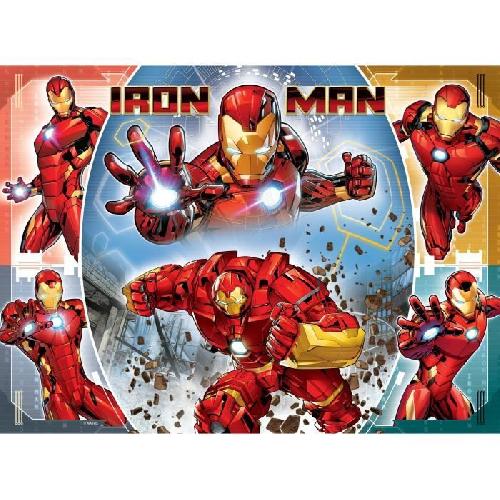 Puzzle Puzzle 100 pieces XXL. Le puissant Iron Man / Marvel Avengers. 00013377. A partir de 6 ans. Ravensburger. MARVEL HEROS