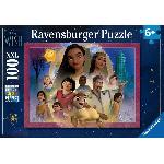 Puzzle 100 pieces XXL Le royaume des souhaits. Disney Wish. A partir de 6 ans. 12001048. Ravensburger