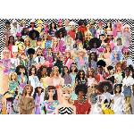 Puzzle Puzzle 1000 pieces Barbie - Ravensburger - Challenge Puzzle - Rose - Mixte - Licence Barbie