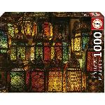 Puzzle 1000 pieces COLLAGE DE LANTERNES - Educa - Nature morte et objets - 68x48cm
