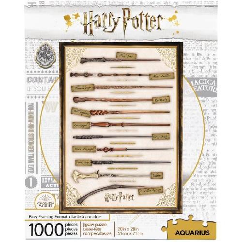 Puzzle Puzzle 1000 pieces Harry Potter Baguettes Magiques - 65345 - AQUARIUS