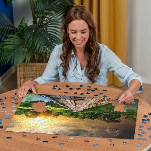 Puzzle Puzzle 1000 pieces Lumiere mystique. Adultes et enfants. Des 14 ans. Puzzle de qualité supérieure. 12000305. Ravensburger