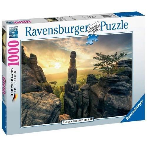 Puzzle Puzzle 1000 pieces Monolithe. Montagnes de gres de l'Elbe - Adultes et enfants des 14 ans - 17093 - Ravensburger