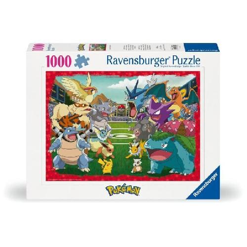 Puzzle Puzzle 1000 pieces Pokémon l'affrontement. Adultes et enfants dés 14 ans. Puzzle de qualité supérieure. 12000628. Ravensburger