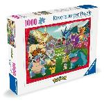 Puzzle Puzzle 1000 pieces Pokémon l'affrontement. Adultes et enfants dés 14 ans. Puzzle de qualité supérieure. 12000628. Ravensburger