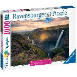 Puzzle 1000 pieces - Ravensburger - La cascade Háifoss. Islande - Paysage et nature - Garantie 2 ans