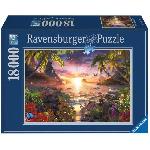 Puzzle 18000 pieces - Paradis au soleil couchant - Ravensburger