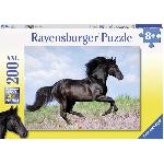 Puzzle 200 pieces XXL Etalon noir - Ravensburger - Paysage et nature - Des 8 ans