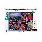 Puzzle 2000 pieces Découverte de Tokyo. Nathan. 12001091. A partir de 14 ans